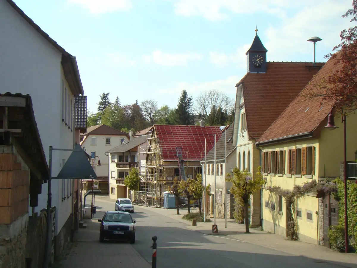 Sinsheim-Adersbach, Ortsdurchfahrt