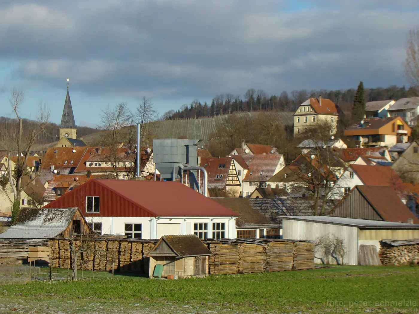 Blick auf Affaltrach