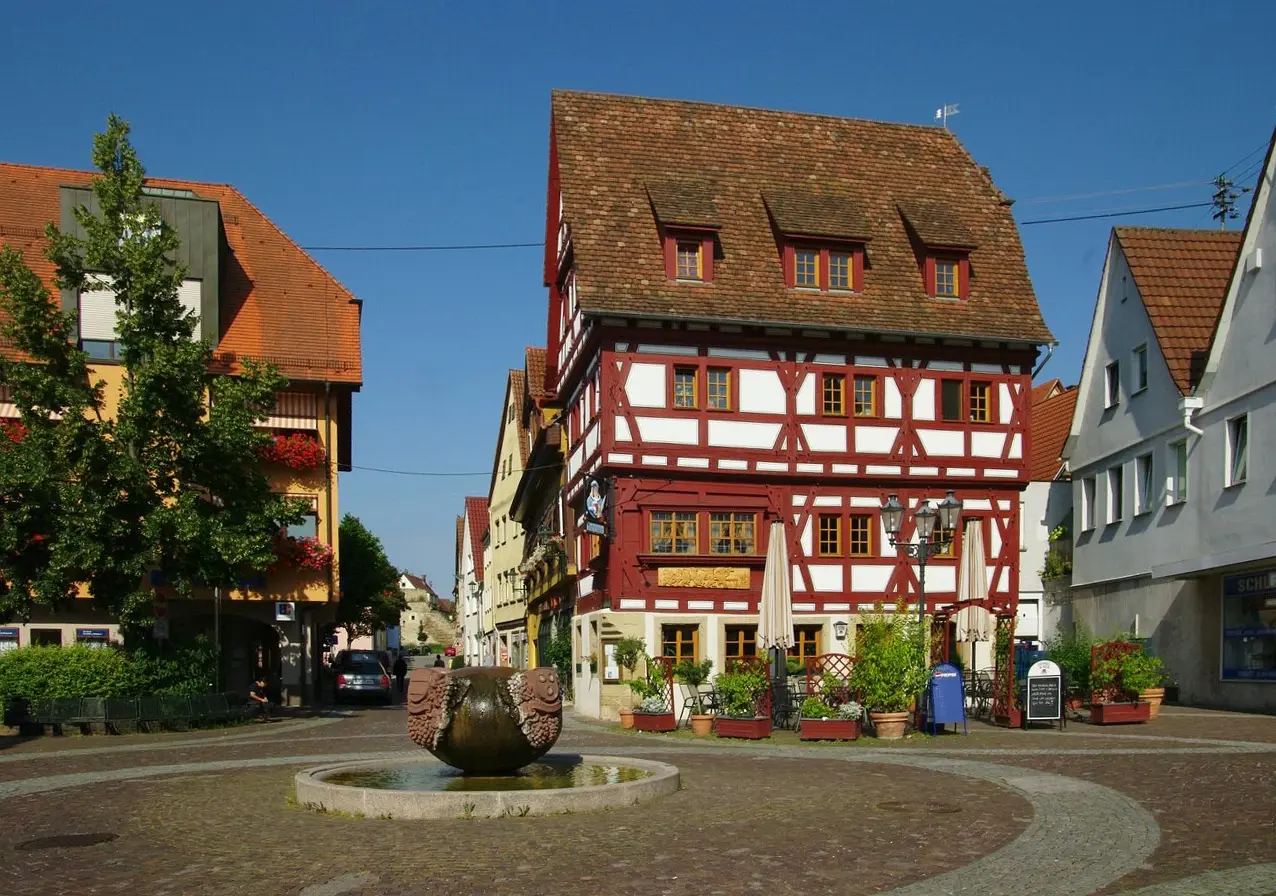 Bönnigheim, am Marktplatz