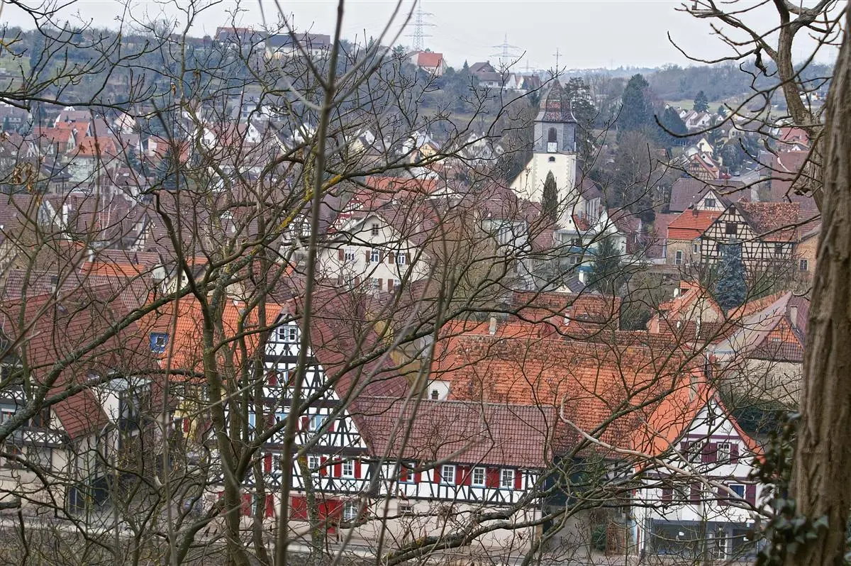 Blick auf Dürrmenz 1