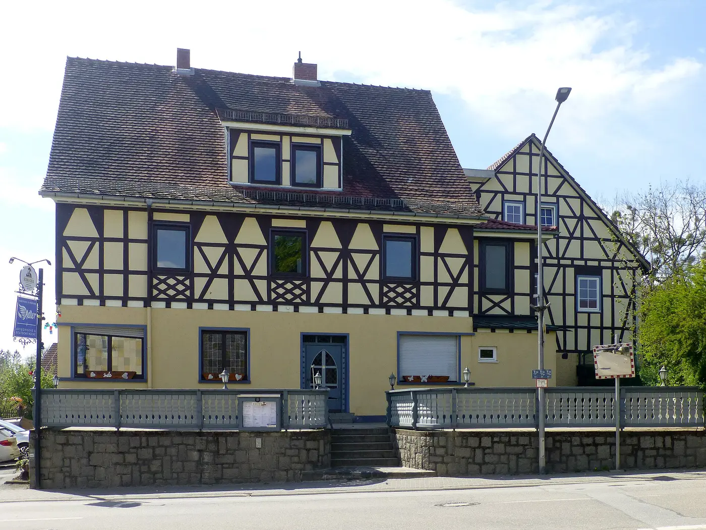 Gasthaus Zum Adler an der Steinbruchstraße 2 in Fürth-Erlenbach