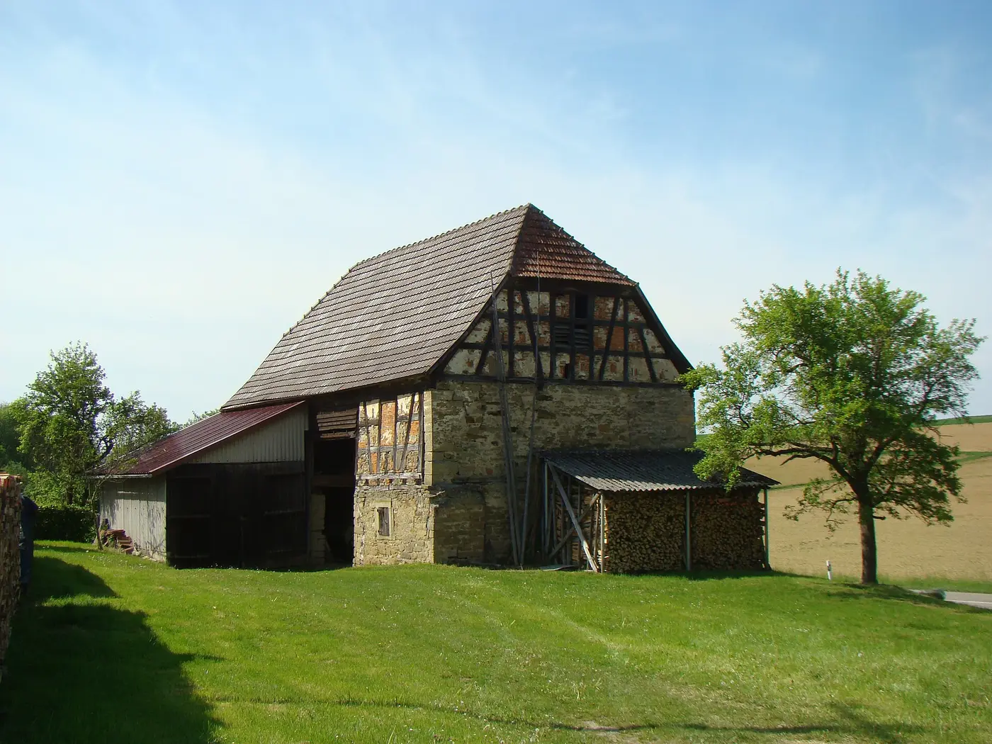 Alte Scheune in Ernstein bei Möckmühl-Züttlingen