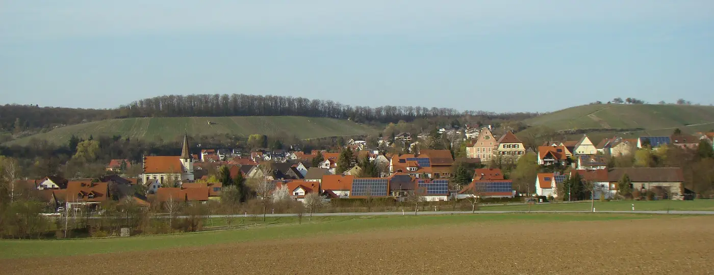 Blick auf Obersulm-Eschenau