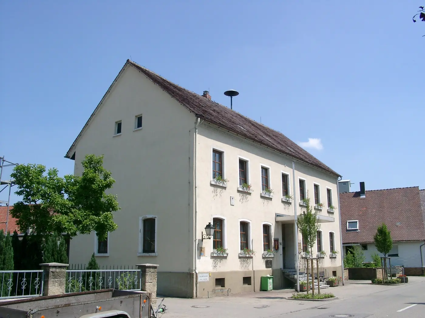 Stutensee , Stadtteil Friedrichstal , Rathaus