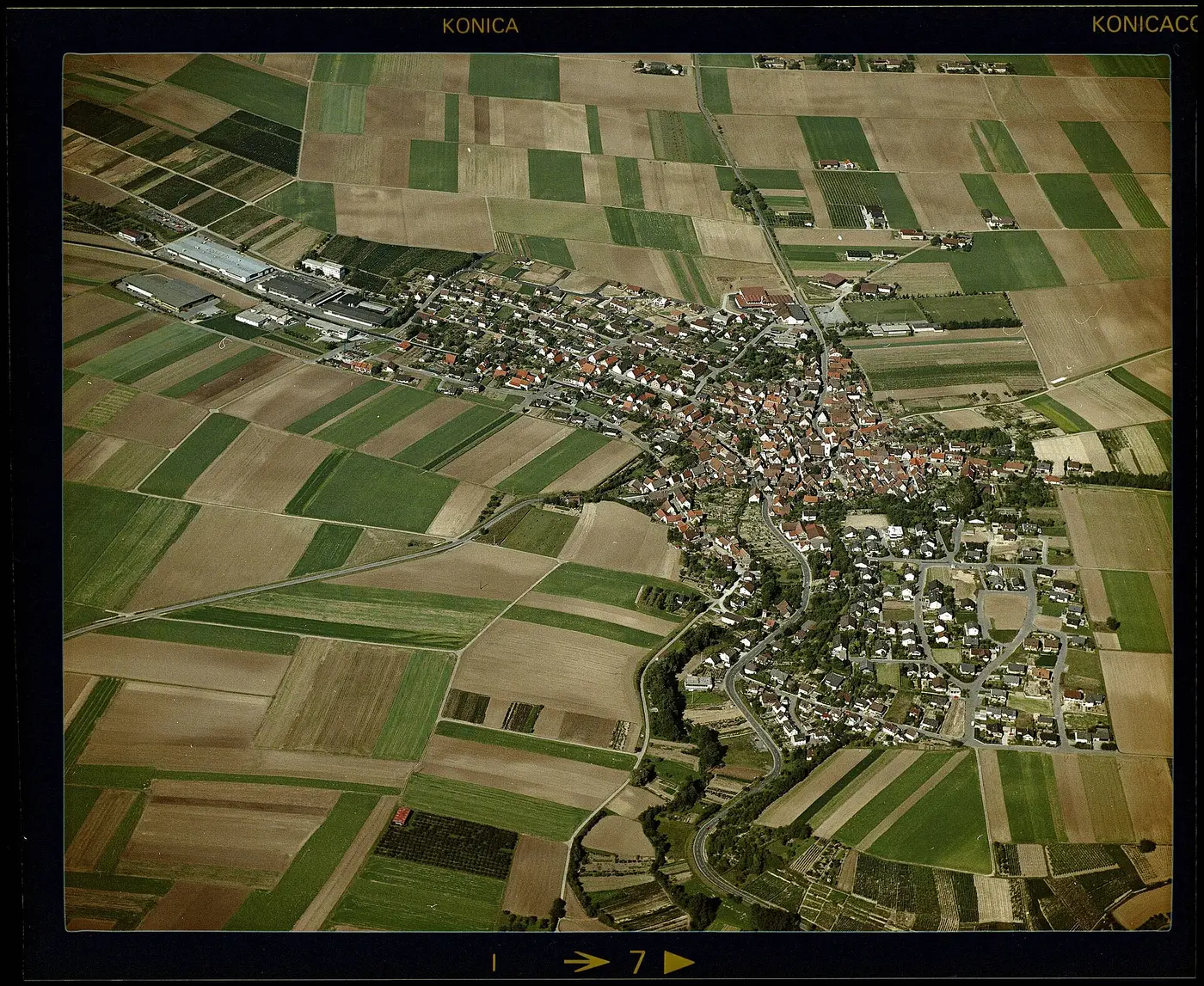 Hausen an der Zaber, Luftbild