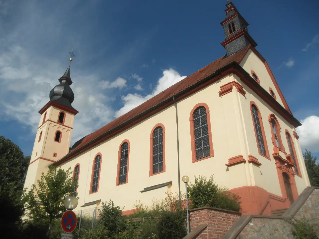 Kirche St. Laurentius in Hemsbach , Deutschland