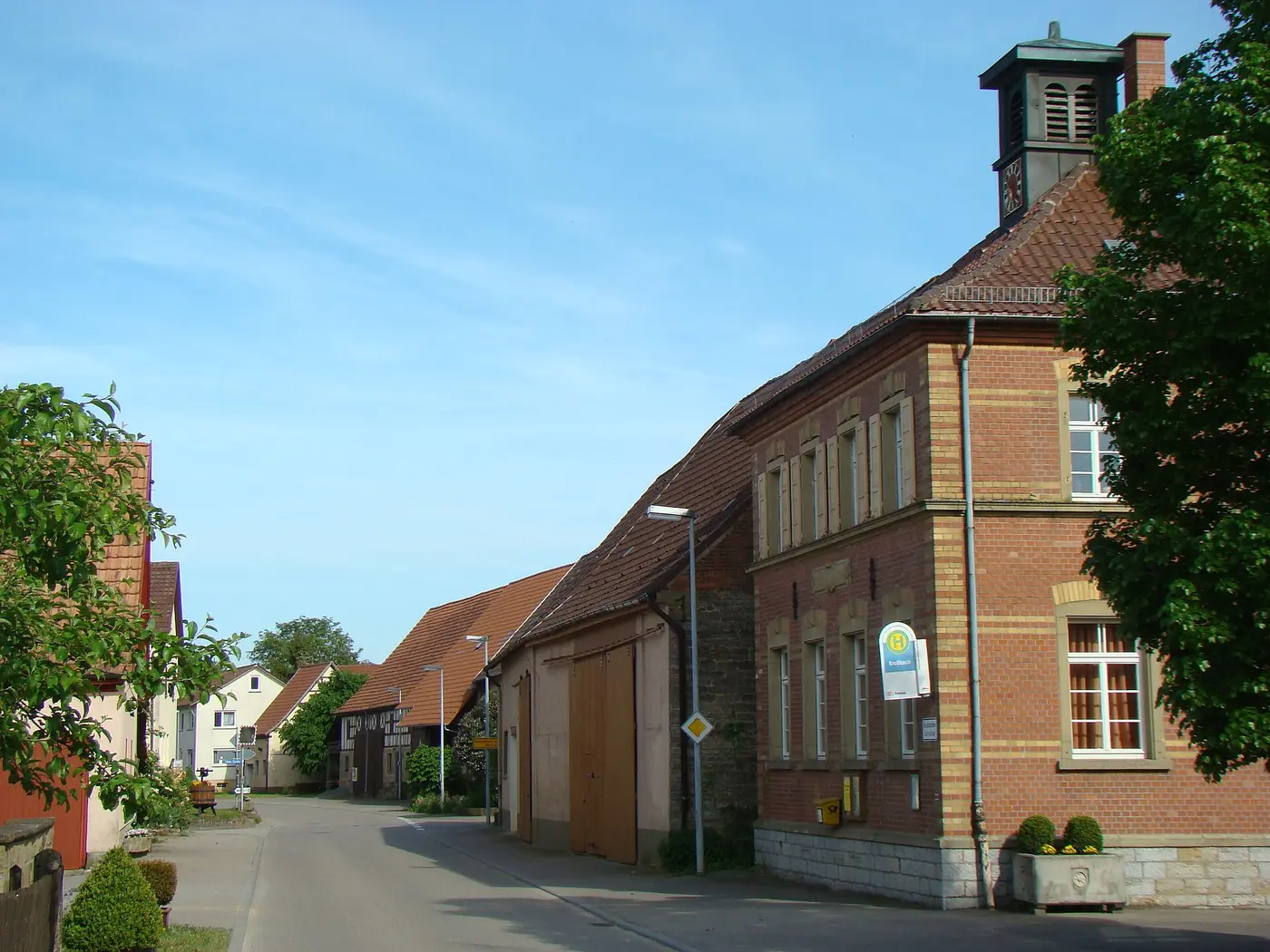 Dorfstraße in Neudenau-Kreßbach