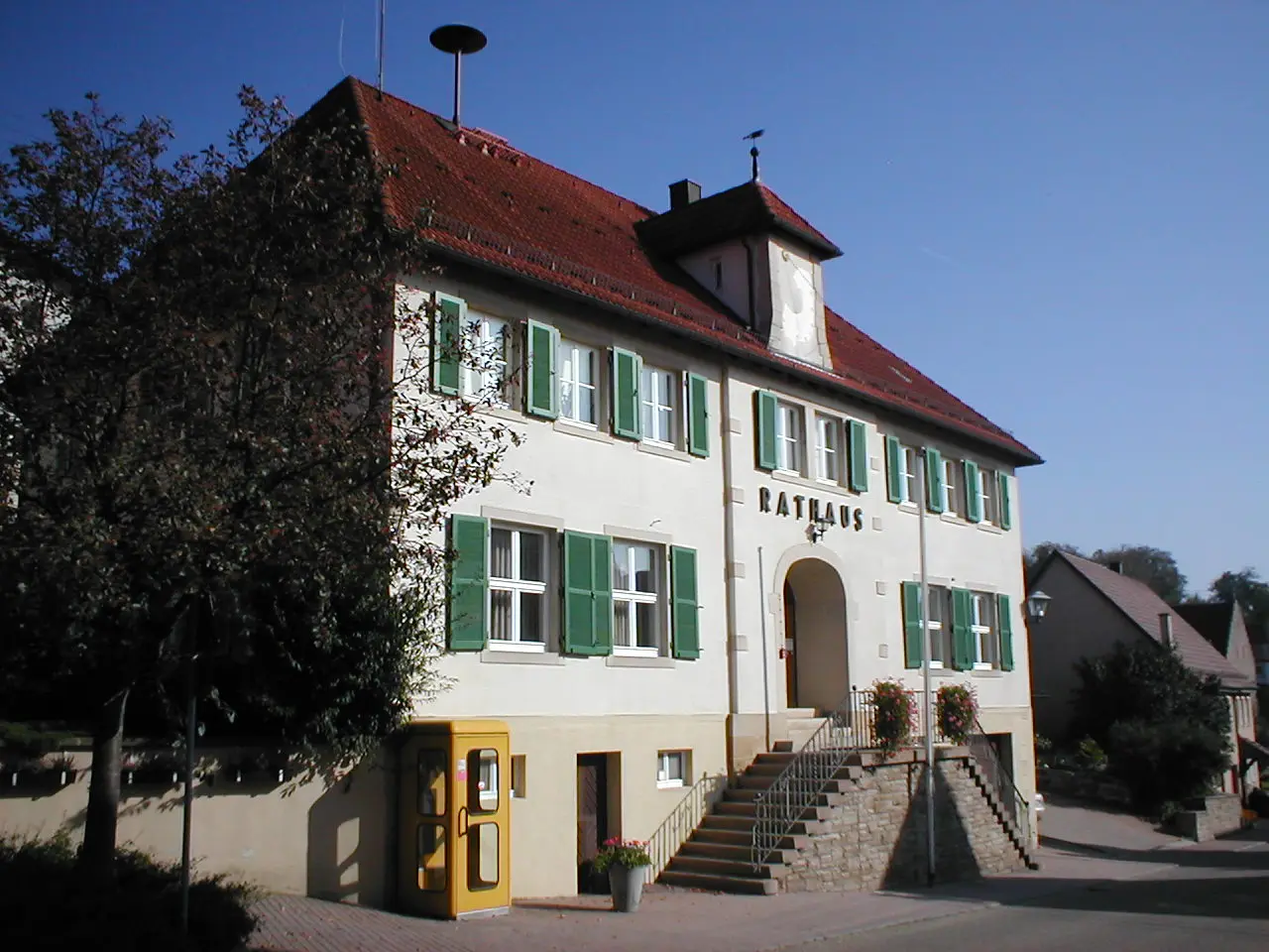 Rathaus von Lampoldshausen