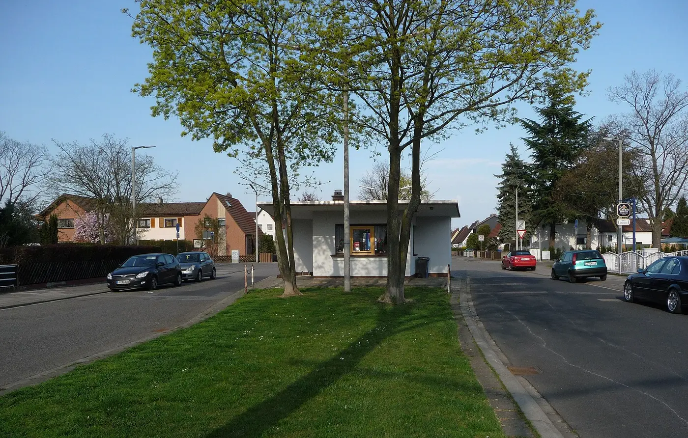 street in Ludwigshafen, Germany