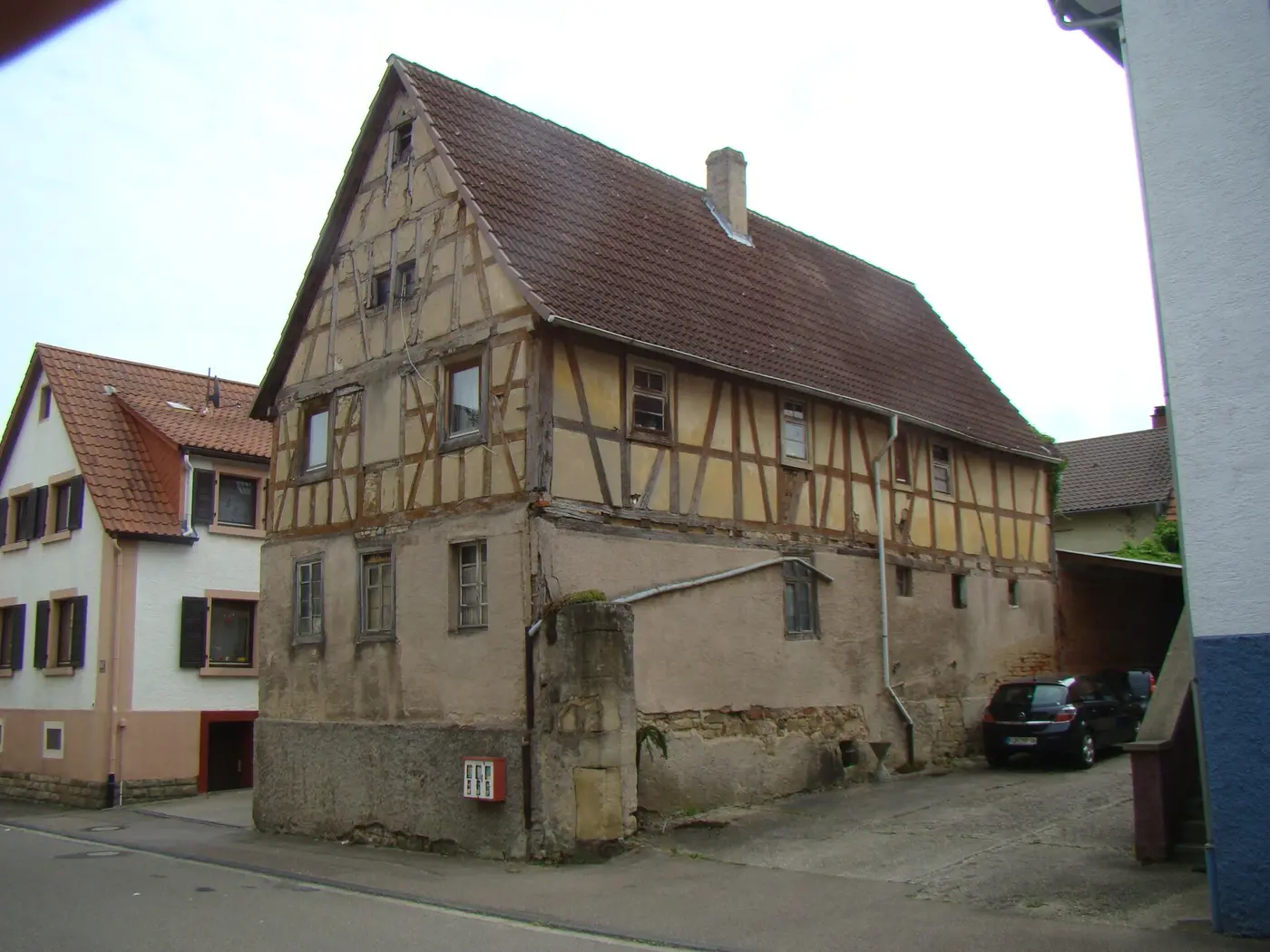 Angelbachtal-Michelfeld: Altes Fachwerkhaus