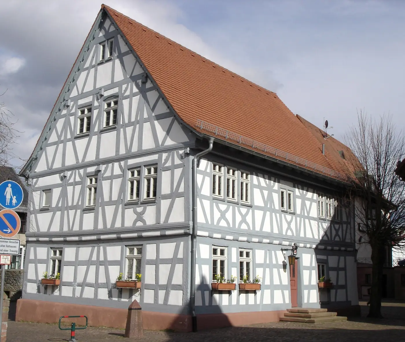 Altes Rathaus in Mörlenbach/Deutschland