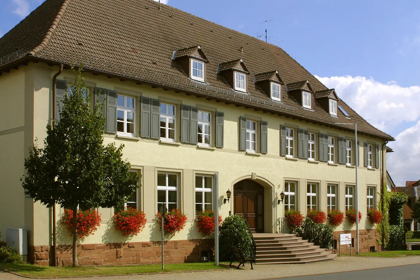 Das neue Rathaus in Mudau
