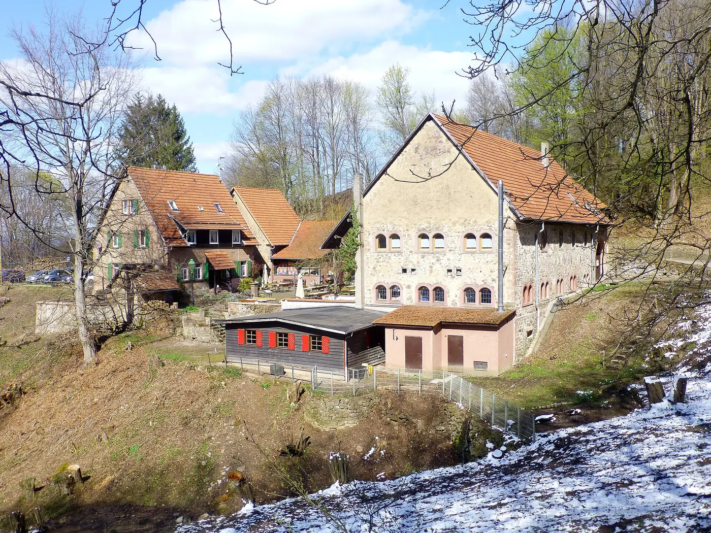 Der Lindenhof in Rohrbach, einem Ortsteil von Mörlenbach