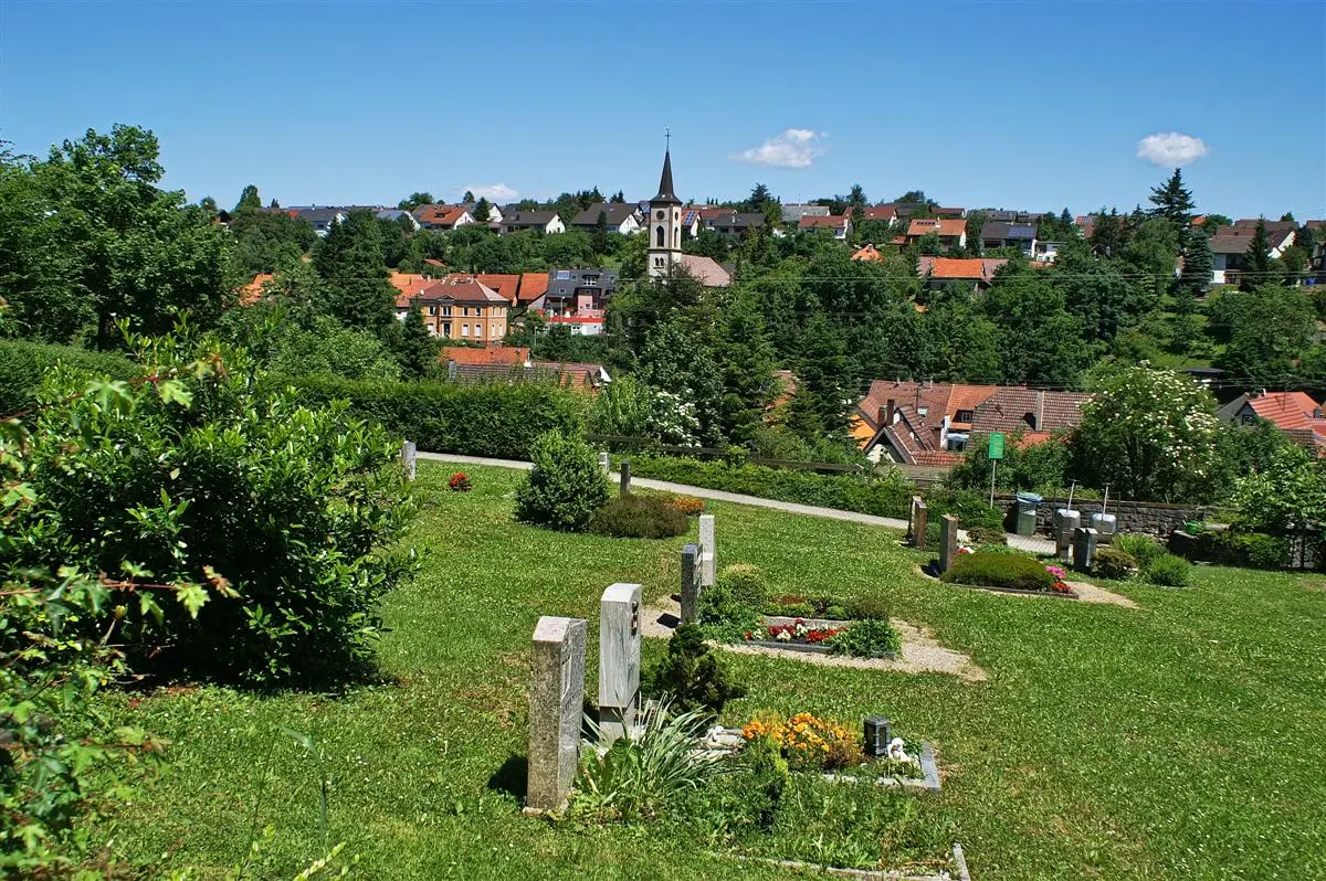 Bretten Ruit - Blick vom Friedhof
