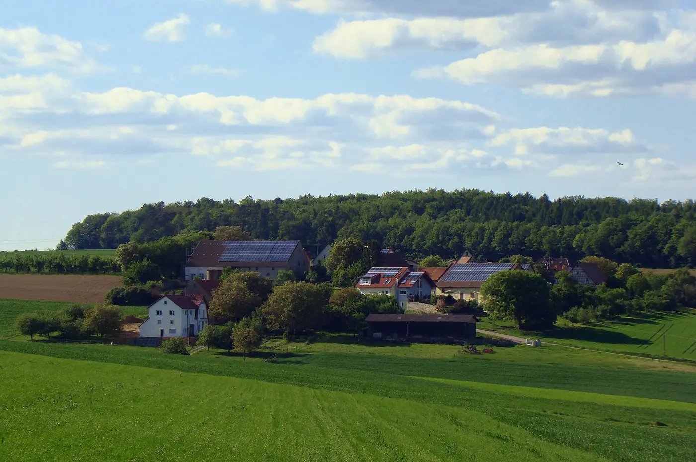 Blick auf Möckmühl-Siegelbach