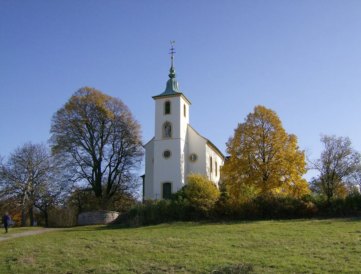 Kapelle auf dem Michalesberg in Untergrombach bei Bruchsal, namensgebender Berg der Michelsberger Kultur. …