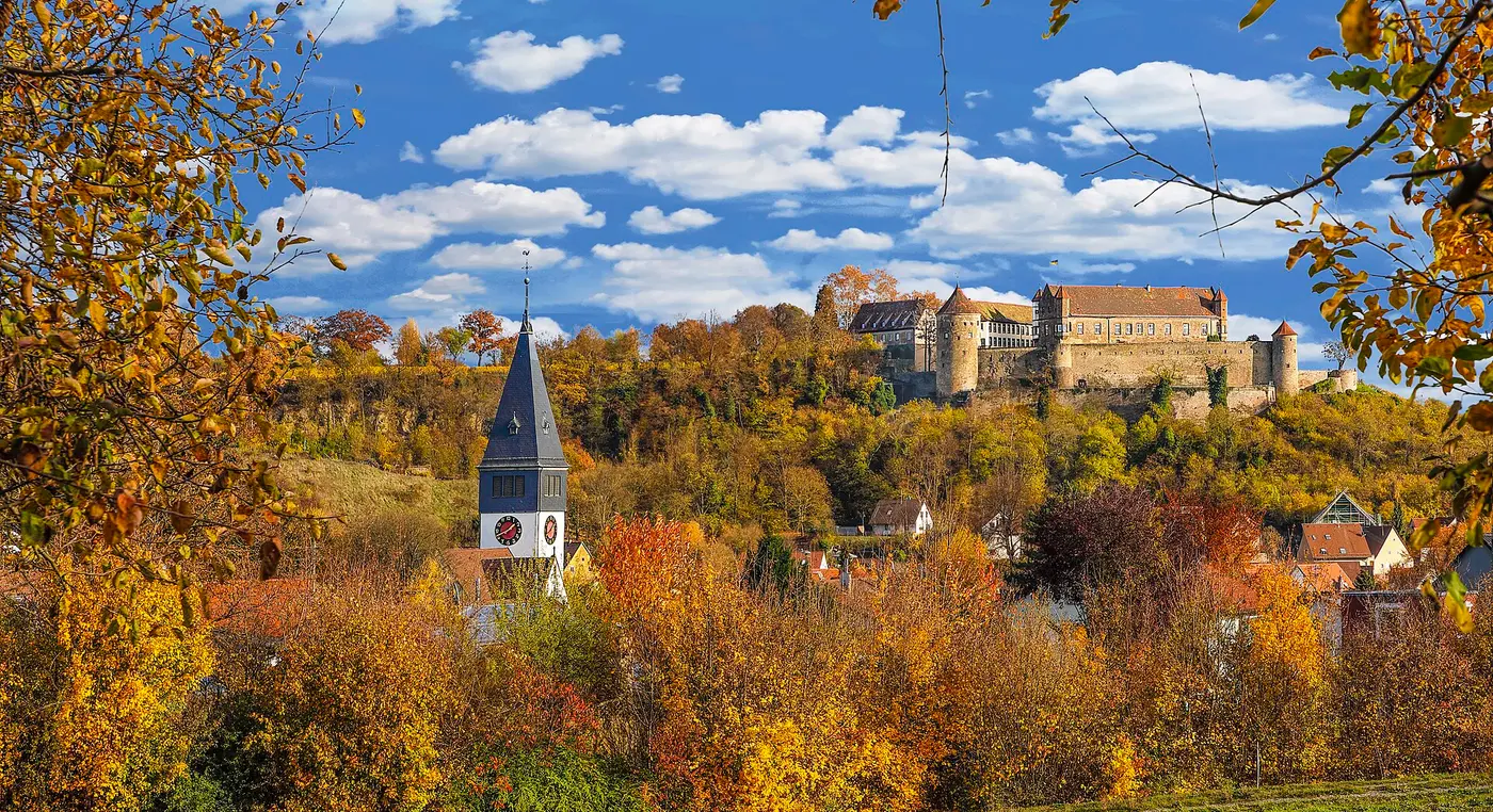 Untergruppenbach und Burg Stettenfels
