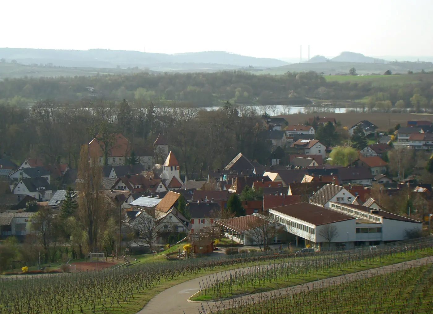 Blick auf Obersulm-Weiler.