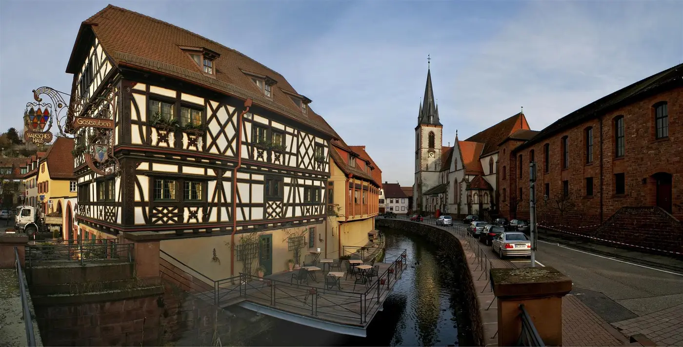 Walksches Haus + Kirche St. Michael